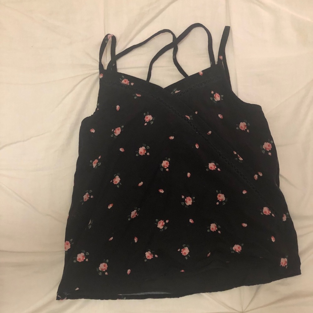 black tank top